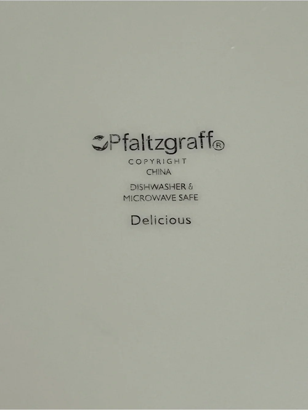 Pfaltzgraff set “delicious”